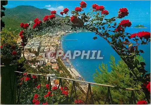 Cartes postales moderne Alassio Riviera dei Fiori Panorama Occidentale