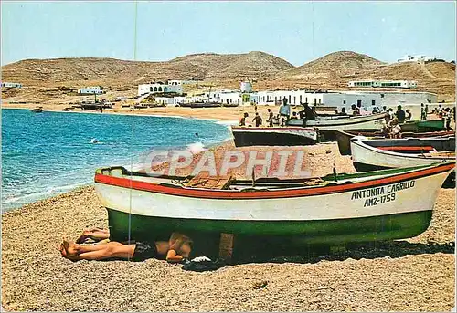 Cartes postales moderne Carboneras (Almeria) Espana Costa Blanca Varadero Shipyard Cale Bateaux