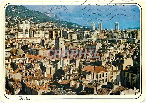 Cartes postales moderne Toulon (Var) Reflets de la Cote d'Azur Vue Generale