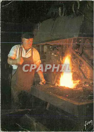 Moderne Karte Gestes et Paysages Visage des Landes Ferme Troupeau d'Oies Marche du Gras les Oies qui Caquetaie