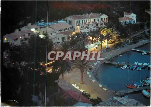 Cartes postales moderne Ile de Port Cros (France) Vie Nocturne au Village