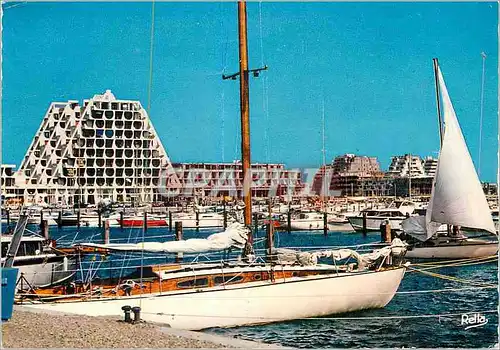 Cartes postales moderne La Grande Motte (Herault) le Port Bateaux
