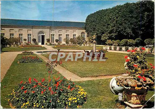 Moderne Karte Chateauneuf sur Loire (Loiret) les Magnifiques Jardins du Chateau l'Orangerie