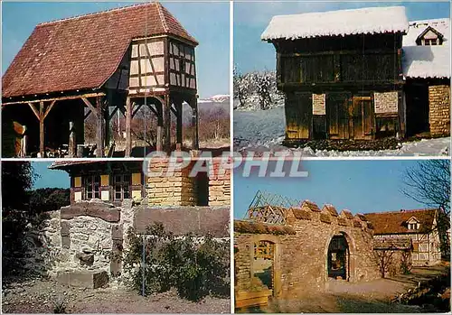 Cartes postales moderne Ungersheim (Haut Rhin) Ecomusee de Haute Alsace le Pigeonnier la Porcherie