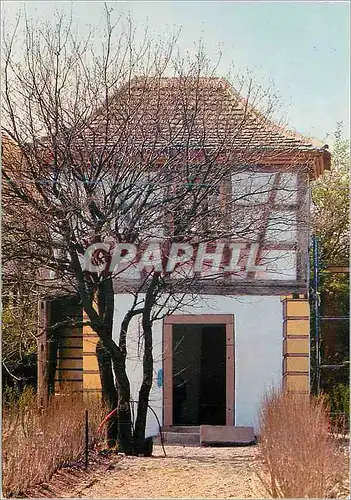 Cartes postales moderne Ungersheim (Haut Rhin) Ecomusee de Haute Alsace ce Pavillon de Jaridn du XVIIIe siecle Provenant