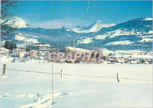Cartes postales moderne Chatel St Denis avec Teysachaux et Dent de Lys