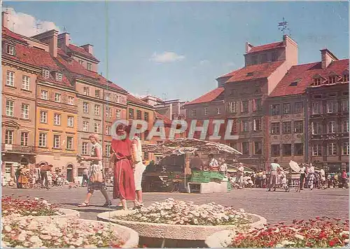 Cartes postales moderne Warszawa Rynek Starego Miasto