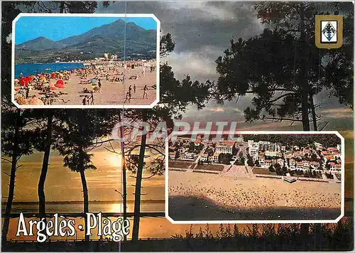 Cartes postales moderne Argeles sur Mer Lumiere et Couleurs de la Cote Catalane Divers Aspects