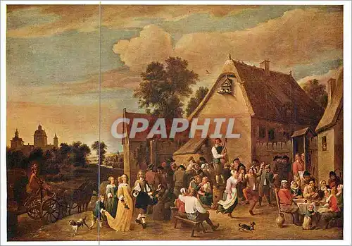 Cartes postales moderne Brussel Muzea David Teniers d j (1610 1690) Kermesse