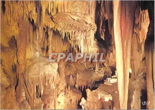 Cartes postales moderne Grotte Prehistorique de villars En Dorgogne Images de France Salle des Draperies