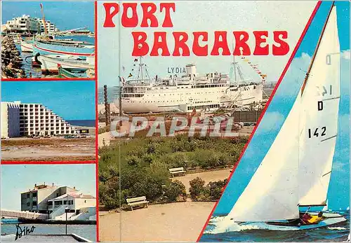 Cartes postales moderne Port Barcares Lumiere et Couleurs de la Cote Divers aspects Bateaux