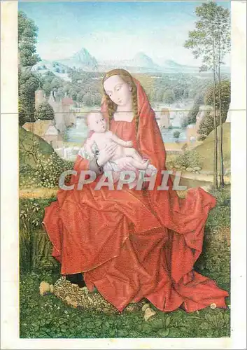 Cartes postales moderne Burgos Cathedral Sainte Vierge a l'Enfant Jesus Memling S XV