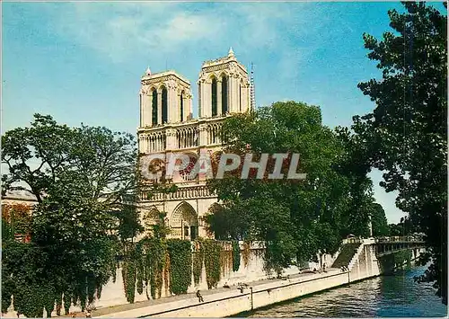 Cartes postales moderne Paris La Seine devant Notre Dame