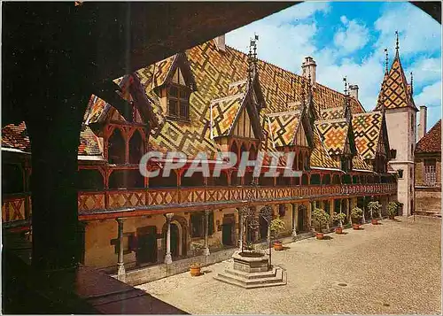 Cartes postales moderne Beaune (Cote d'Or) Hotel Dieu La Cour d'Honneur et la Batiment Principal