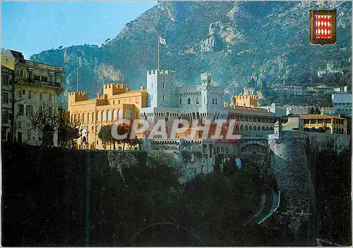 Cartes postales moderne Principaute de Monaco Le Palais Princier et ses Remparts