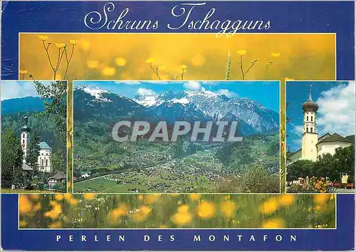 Cartes postales moderne Schruns Tshagguns Perlen des Montafon