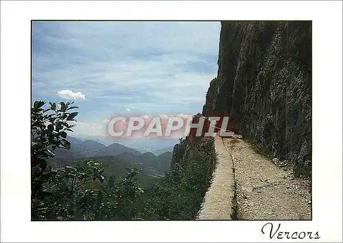 Moderne Karte Vercors Ancien Chemin Muletier