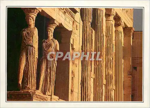 Cartes postales moderne Athenes Grece Les Cariatides de l'Acropole