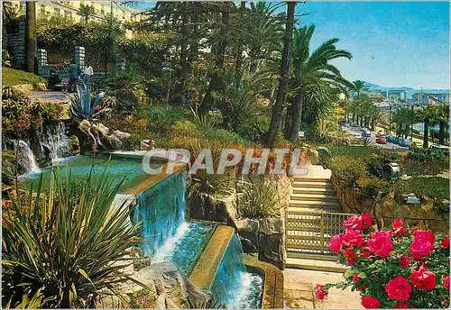 Cartes postales moderne Salermo Riviera dei Fiori La Fontaine du Parc Marsiglia