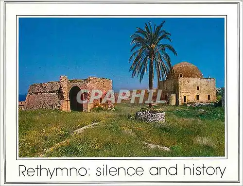 Cartes postales moderne Crete (Grece) Fortetza Rethymno Silence and History