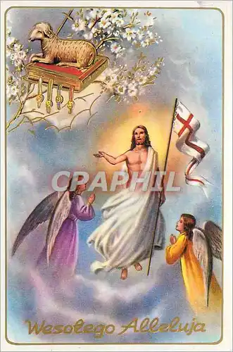 Cartes postales moderne Wesolego Alleluja Christ