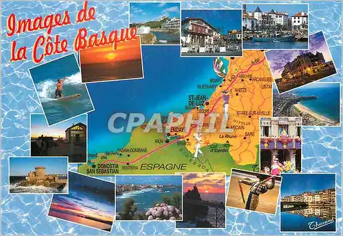 Cartes postales moderne Images de la Cote Basque Cliches Lerault Douyrou St Jean de Luz Hendaye