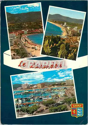 Cartes postales moderne La Cote d'Azur Le Lavandou (Var) Vue Generale