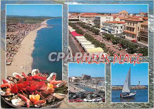 Cartes postales moderne Valras Plage (Herault) Au Bords de la Metiterranee