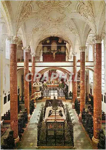 Moderne Karte Innsbruck Tirol Osterreich Hofkirche Orgue