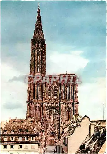 Cartes postales moderne Strasbourg (Bas Rhin) la Cathedrale (XIIIe et XIVe s)