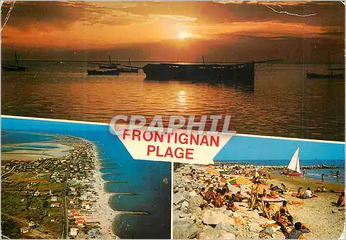 Cartes postales moderne Frontignan Plage (Herault) Souvenirs