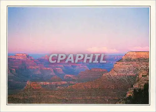 Cartes postales moderne Arizona le Grand Canyon Feu d'Artifice Petrifie Tranche de Geologie Feuilletee