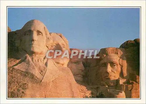 Cartes postales moderne Mount Rushmore les Tetes de Quatre Presidents
