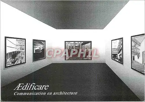 Cartes postales moderne Edificare Communication en Architecture