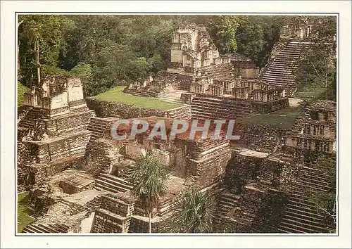 Moderne Karte Guatemala Tikal la Antigua Metropolis Maya