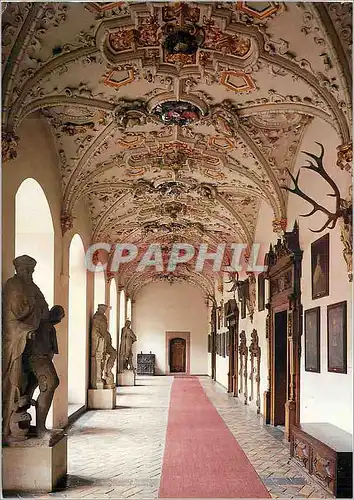 Cartes postales moderne Heidelberg SchloB Corridor in the Second Storey of the Friedrich Building