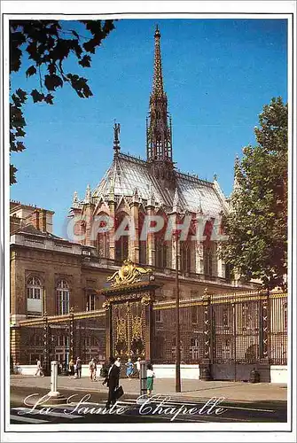 Cartes postales moderne Paris la Sainte Chapelle