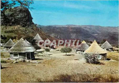 Cartes postales moderne Cameroun Mokolo Campement de Rhumsiki