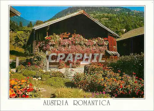Moderne Karte Austria Romantica