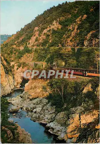 Cartes postales moderne Les Gorges du Doux Paysages du Vivarais Passage du Mastrou Train Funiculaire