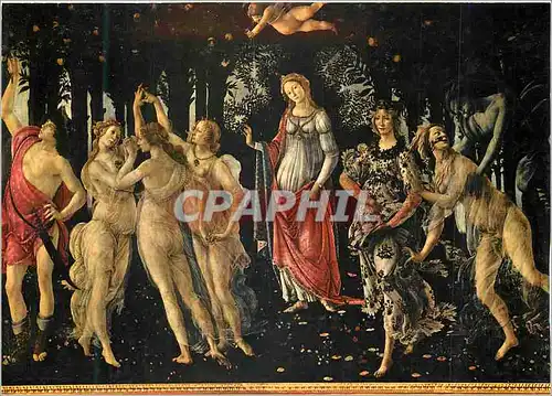 Cartes postales moderne Firenze Galleria Uffizi Sandro Botticelli (Alessandro di Mariano Filipe Le Printemps