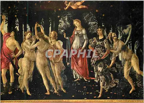 Moderne Karte Firenze Galleria Uffizi Sandro Botticelli (Alessandro di Mariano Filipe Le Printemps