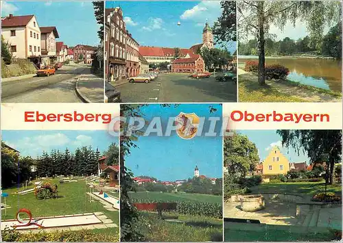 Cartes postales moderne Kreisstadt Ebersberg (Obb) Die Perle im Muncheneer Osten S Bahn