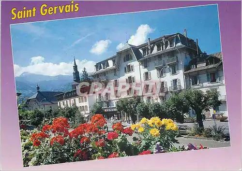 Cartes postales moderne Saint Gervais les Bains (807 m) Le Centre et l'Eglise
