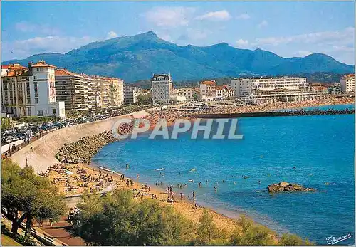 Cartes postales moderne Saint Jean de Luz Cote Basque La Baie et la Rhune 905 m