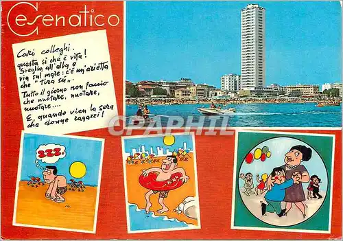 Cartes postales moderne Cesenatico Cari Colleghi
