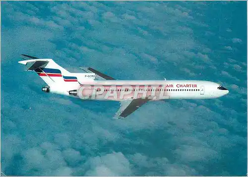 Cartes postales moderne Air Charter filial d'Air France et d'Air Inter Boeing 727 228 (F GCMX) Aviation