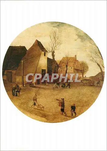 Cartes postales moderne Musees Royaux des Beaux Arts de Belgique Bruxelles Abel Grimmer 1570 1619L'Hiver