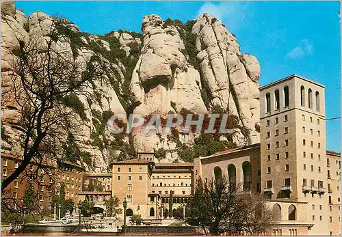 Moderne Karte Montserrat Vue Partiel