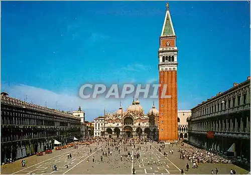Cartes postales moderne Venezia Place Saint Marc